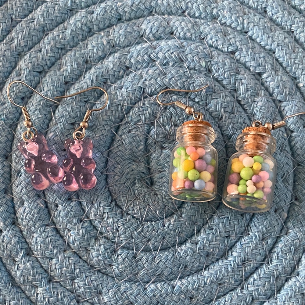 Colorful Kids Earrings Set